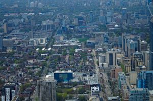 Downtown Toronto - Aerial View