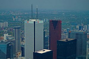 Toronto - Aerial View Looking North east