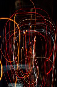 Night Lights Abstract