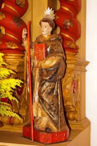 Religious Artwork - Carved Wood Saint