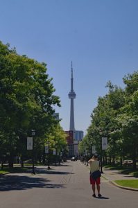 Toronto - King's College Road - CN Tower